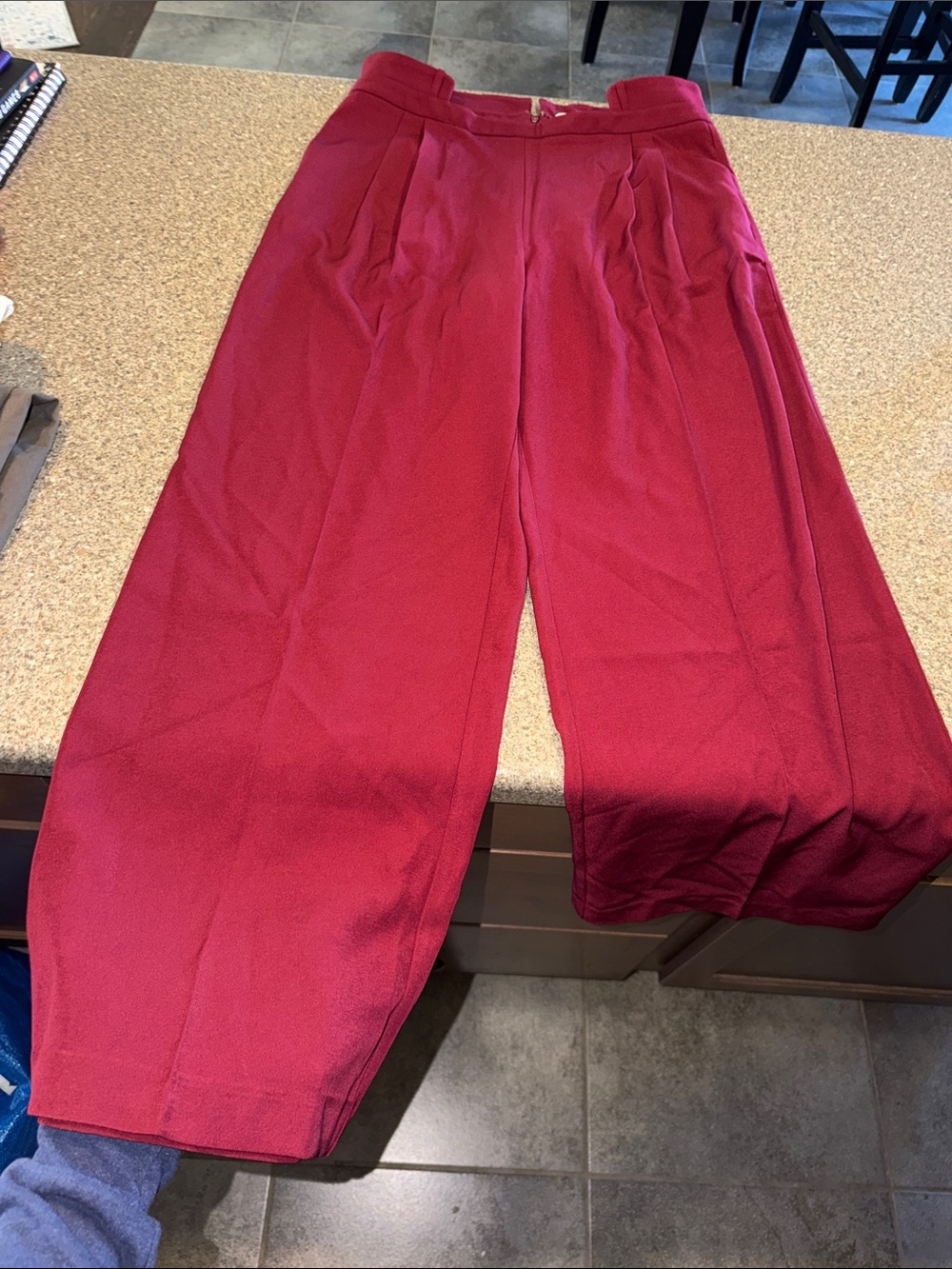 Commense wide leg trouser pants